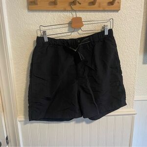 Lands' End Women's Black Athletic Shorts